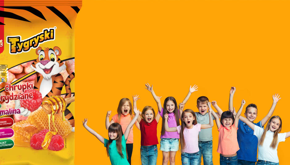 Wyrusz na pyszną przygodę! Tygryski chrupki kukurydziane o smaku miód malina - NOWOŚĆ!