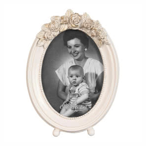 Retro okrągła ramka na zdjęcia