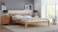 Fot. Meble Magnat - łóżko ESM2 w kolorze sosny