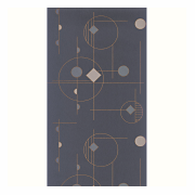 Tapeta Mobile Bleu Encre, Casadeco