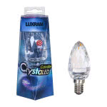 CRYSTAL LED Italux moc 3 W, trzonek E14, znamionowy strumień świetlny 300 lm,