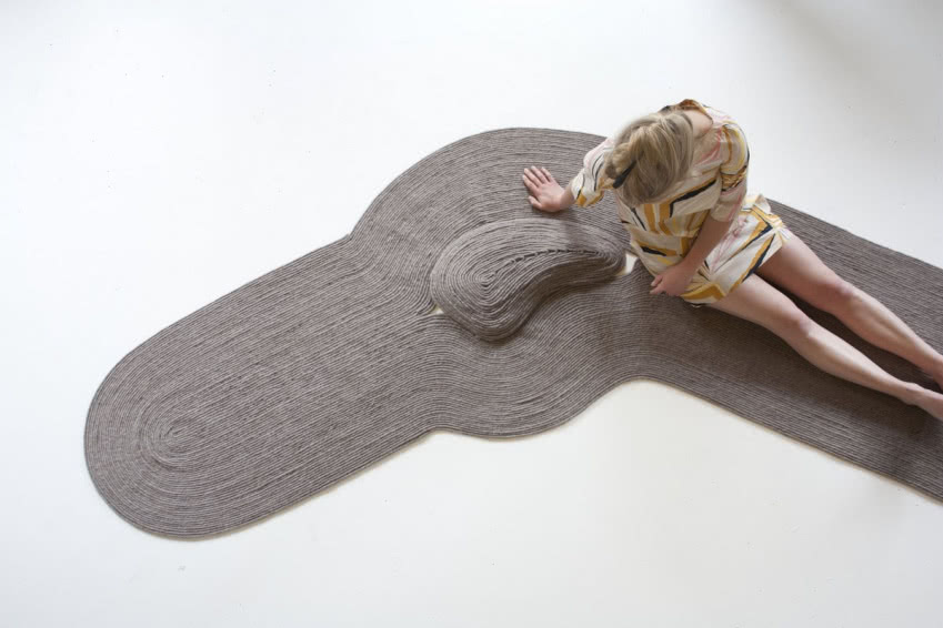 Dywan o naturalnym splocie Encore, proj. Camille...