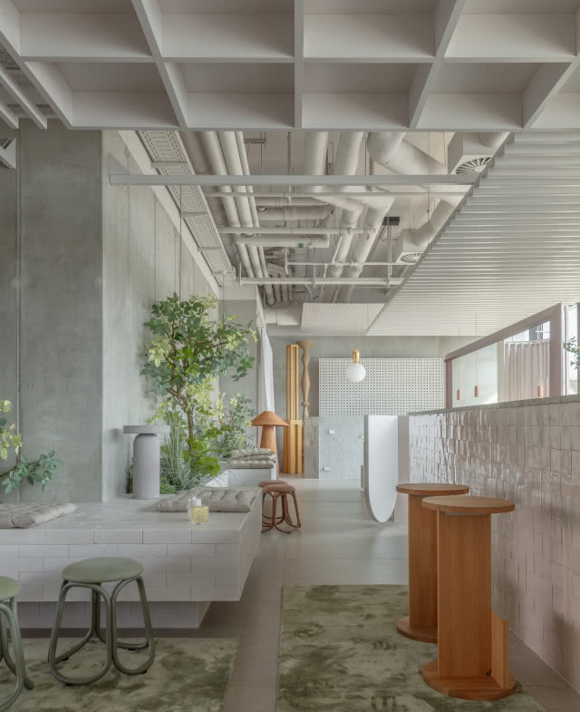 widok od strony baru