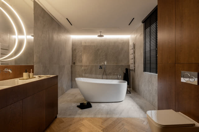 Pokój kąpielowy wanna wolnostojąca