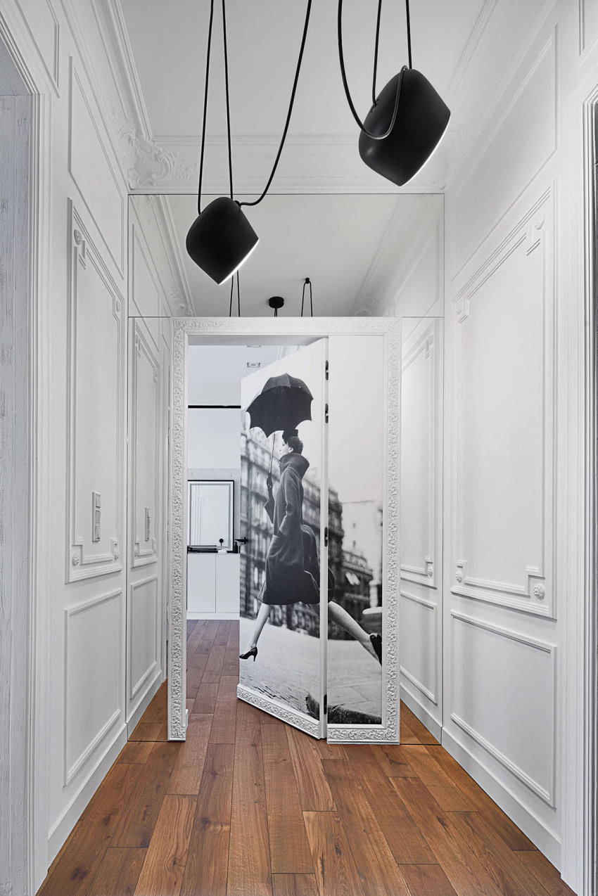 Reprodukcja słynnego zdjęcia Richarda Avedona...