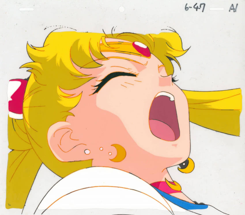 Oryginalna folia celuloidowa do anime...