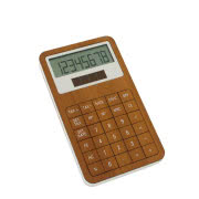 Ekologiczny kalkulator bambusowy Safe, Lexon,...