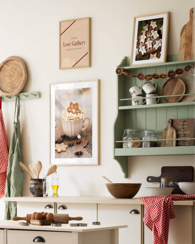 skandynawski wystrój kuchni