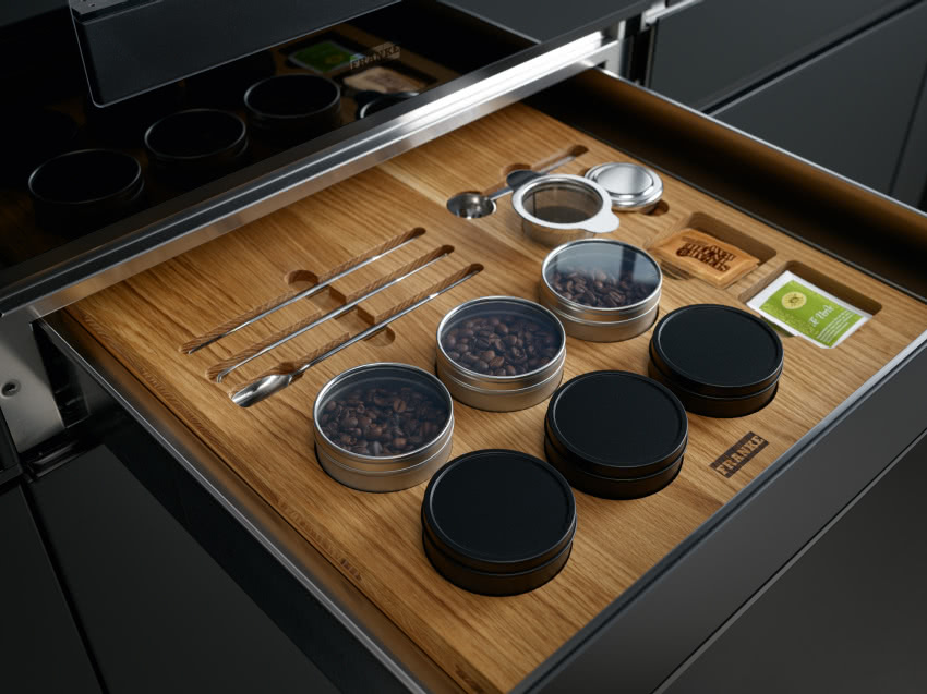 Franke, specjalna szuflada AGD pod ekspres do kawy