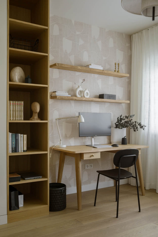 kącik do pracy w domu
