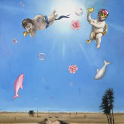 Monika Stolarska, “Burzany II”, 2019, olej,...