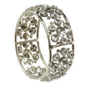 Zawieszka Heart z posrebrzanej stali, Rosendahl,...