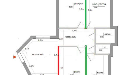 Mieszkanie o nietypowym kształcie
