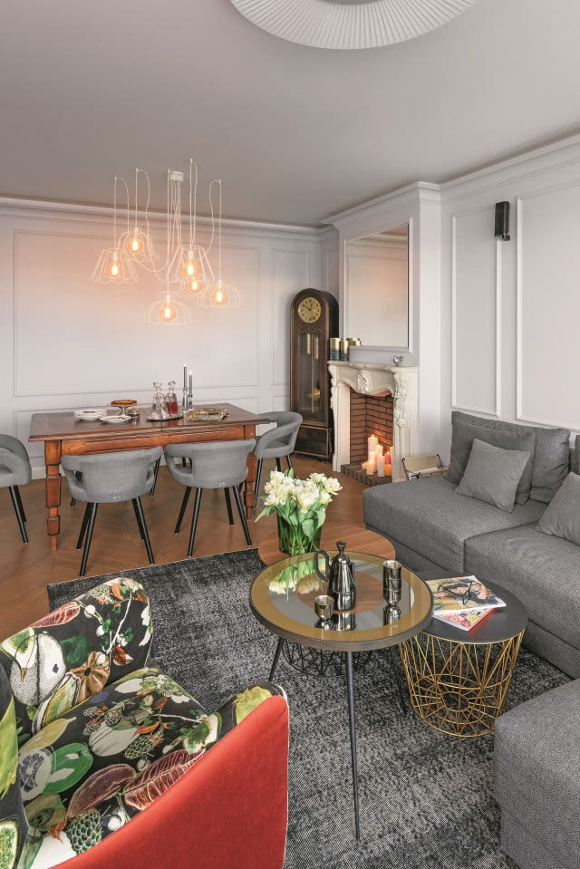 Apartament w duchu vintage