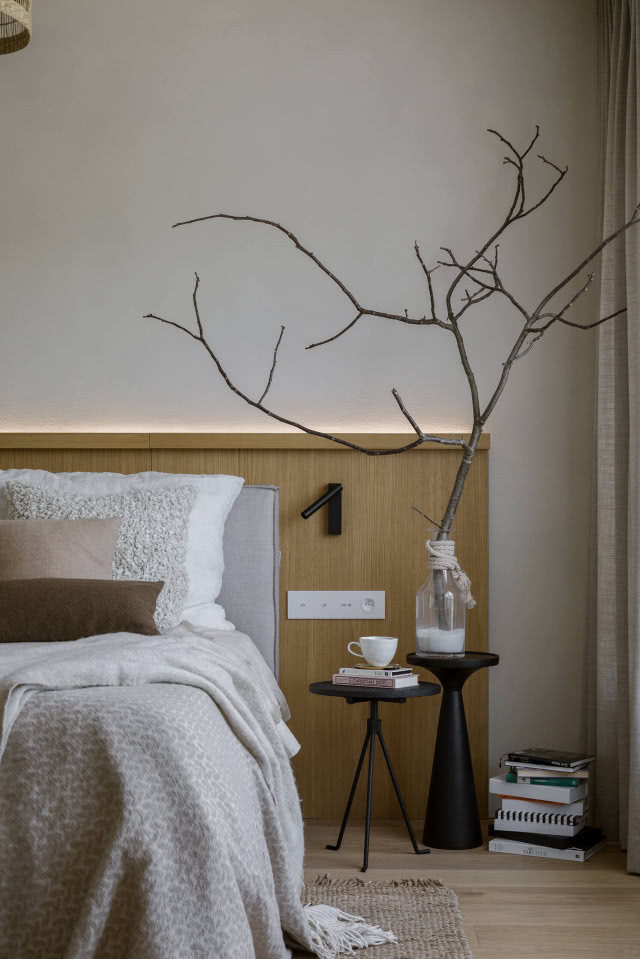 oświetlenie w sypialni