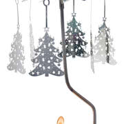 Zawieszka Heart z posrebrzanej stali, Rosendahl,...