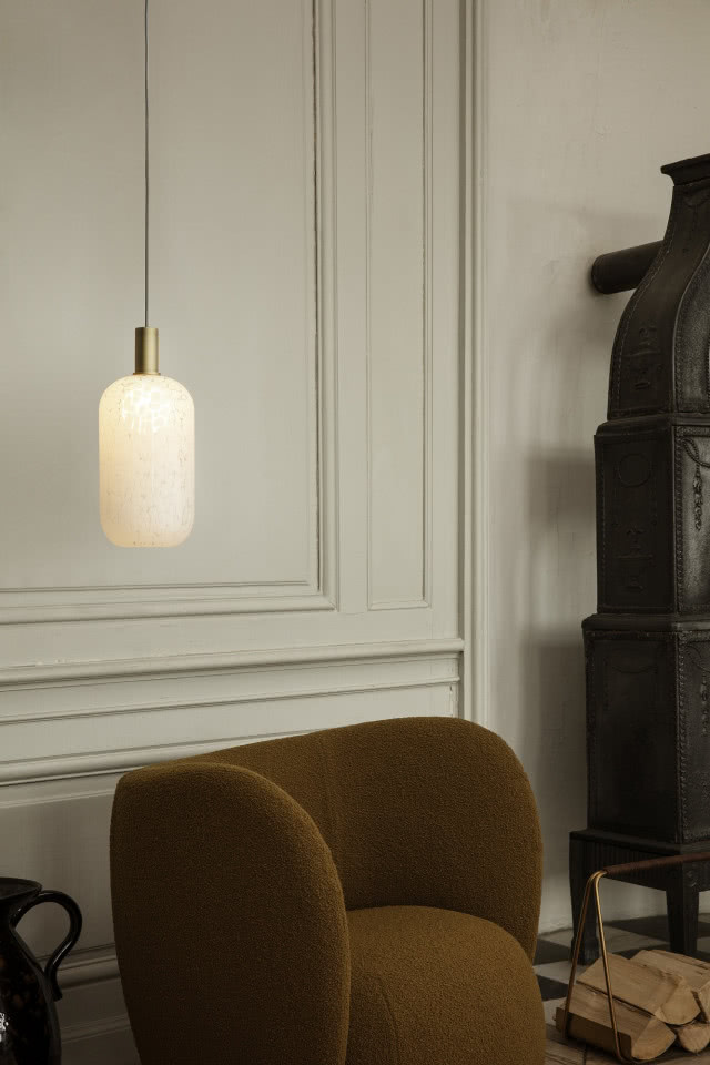 Obłe kształty w salonie