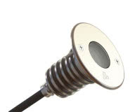 LED nFloor-5 230 V wysokiej jakości oprawa najazdowa wykonana ze stali nierdzewnej, odporna na najcięższe warunki atmosferyczne, diody LED