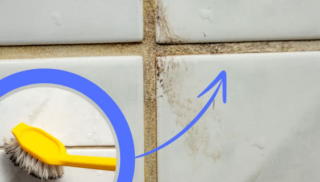 Pasta z proporcji 3:2:1 to domowy odnawiacz do fug. Będą takie, jak po 1 nakładania