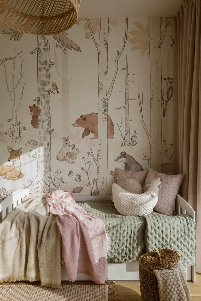 pokój dziewczynki tapeta