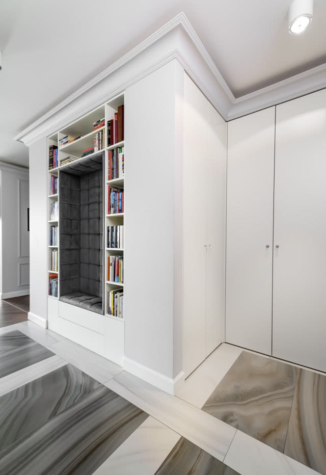 Minimalistyczny przedpokój