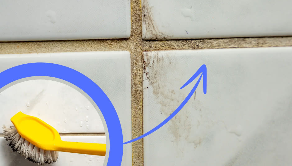 Pasta z proporcji 3:2:1 to domowy odnawiacz do fug. Będą takie, jak po 1 nakładania