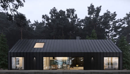 Blacha na rąbek na elewacji - wady, zalety, aranżacje