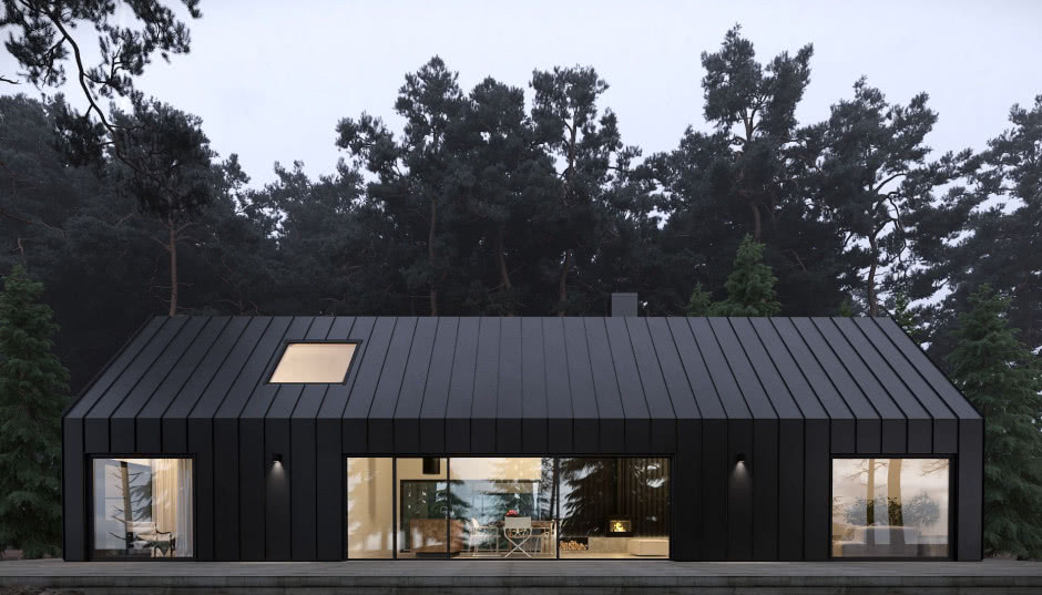 Blacha na rąbek na elewacji - wady, zalety, aranżacje