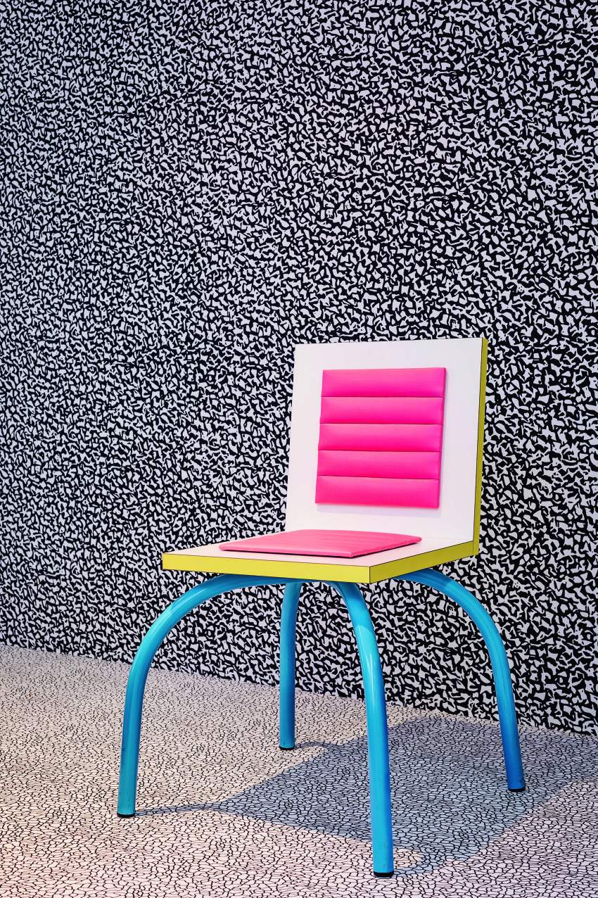 Michele De Lucchi, krzesło Riviera, 1981, widok...