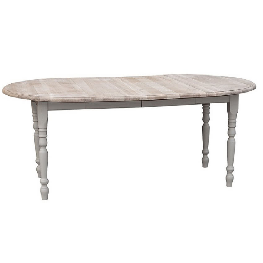 Stół rozkładany sosnowy z dębowym blatem PS156,...