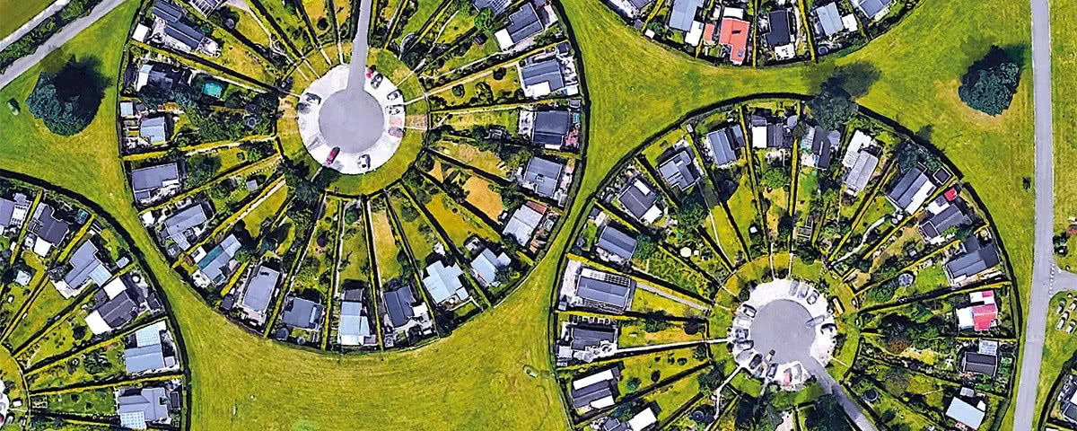 Okrągłe ogródki Brøndby Haveby w Danii: ich celem jest integrowanie społeczności!
