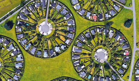 Okrągłe ogródki Brøndby Haveby w Danii: ich celem jest integrowanie społeczności!