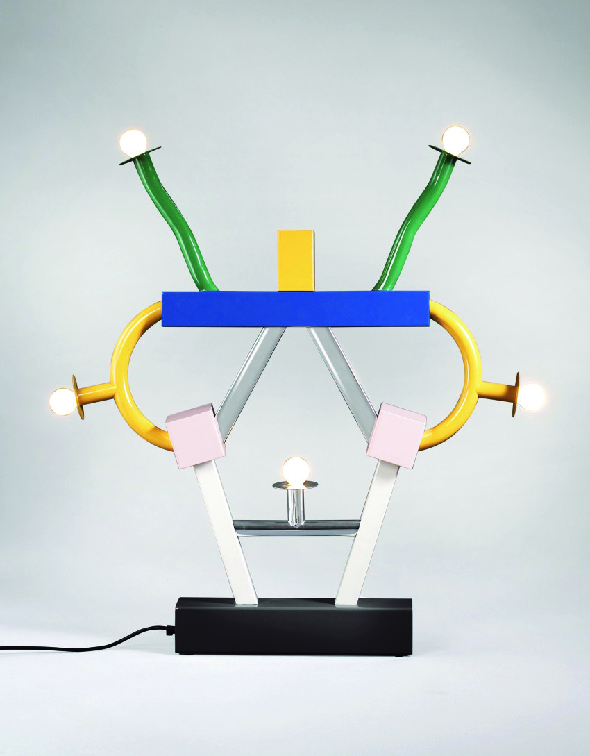 Ettore Sottsass, lampa Ashoka, 1981, © VG...