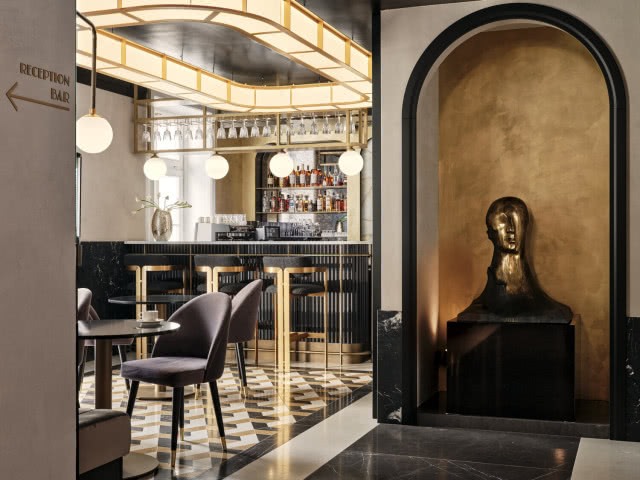 Butkowy hotel art deco The Crown Kraków Handwritten Collection