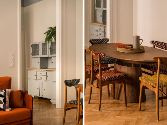 Vintage meble w mieszkaniu