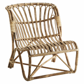 Bambusowy fotel naturalny, Madam Stolz, MILLI HOME, 980 zł