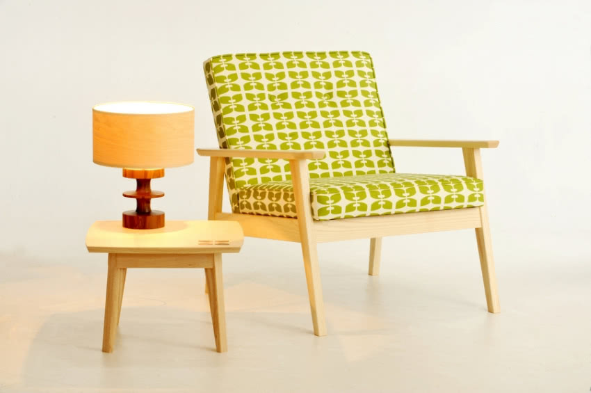 Fotel i fotel z ukośnym
oparciem....