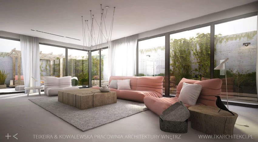 Nowoczesny apartament w industrialnym stylu - TK...