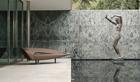 Szezlong méridienne, czyli asymetria od lat