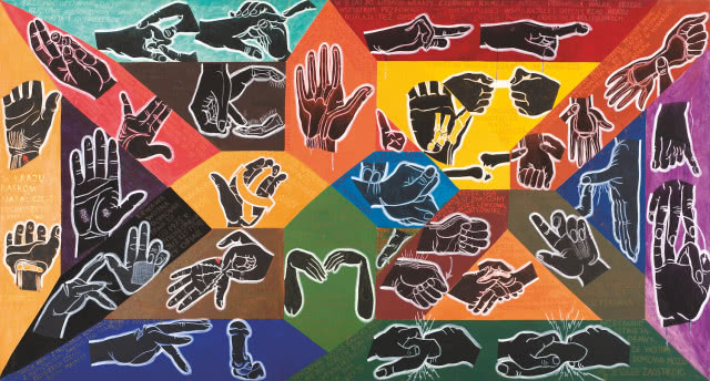 Marek Sobczyk obraz Gdzie jeszcze w Polsce się bija