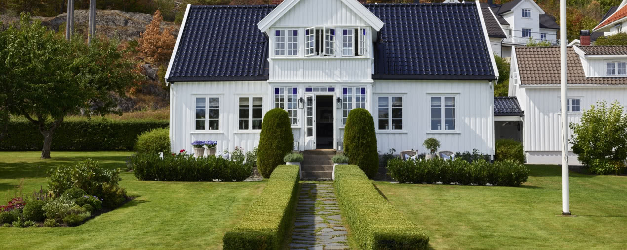 Wejście do raju - osada na przedmieściach norweskiego Arendal