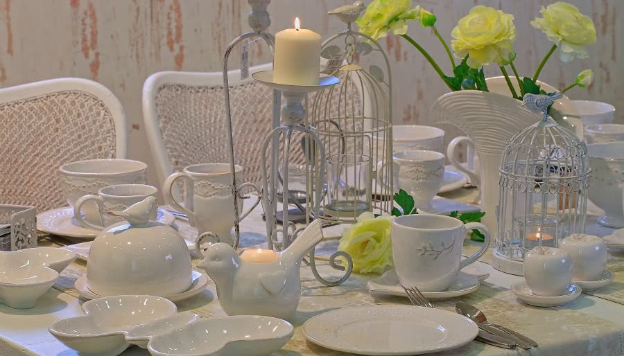 Ceramika i dekoracje w stylu shabby chic w SODO.pl