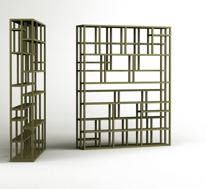 Podwójny dostęp
Regał, który został pomyślany...