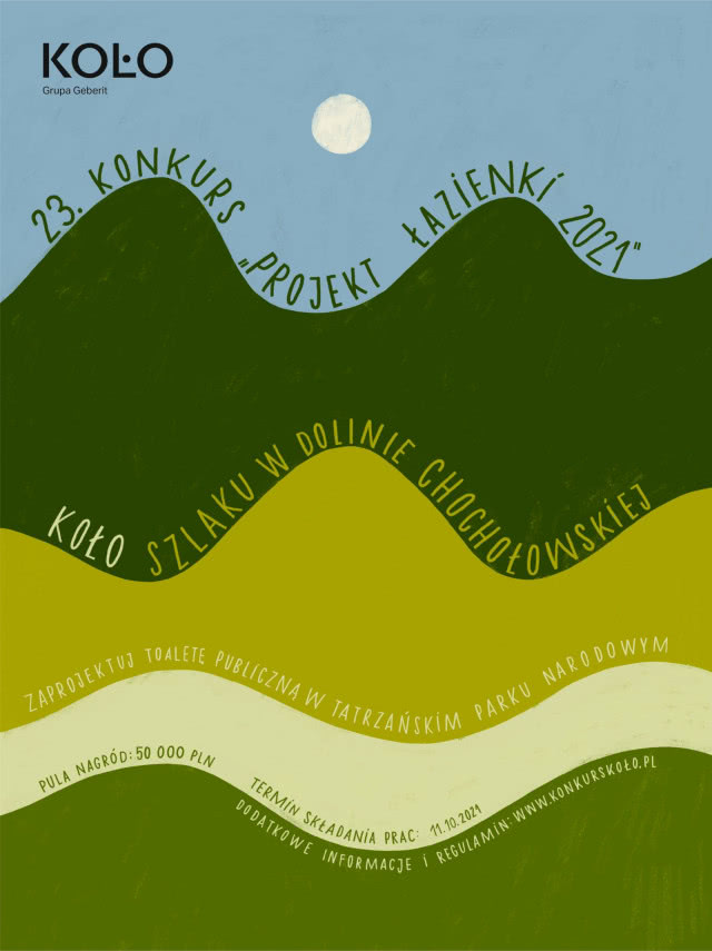 Zaprojektuj łazienkę w Tatrzańskim Parku Narodowym! - startuje 23. edycja Konkursu KOŁO!
