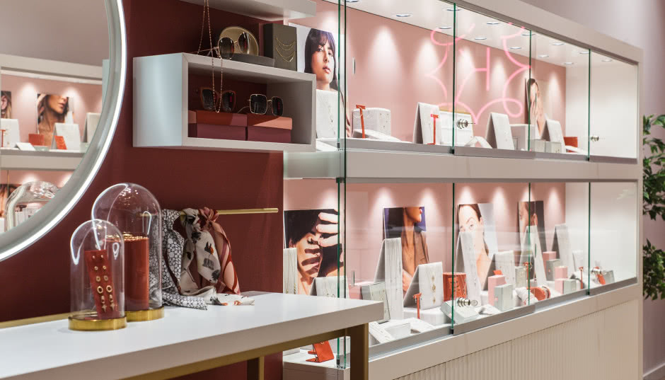 Nowy design butiku ANIA KRUK w galerii handlowej Posnania