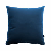Niebieska poduszka dekoracyjna, 45x45 cm