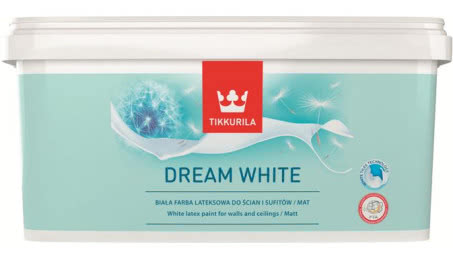 Tikkurila Dream White - ściana biała jak marzenie!