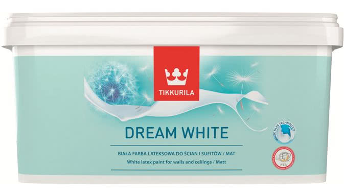 Tikkurila Dream White - ściana biała jak marzenie!