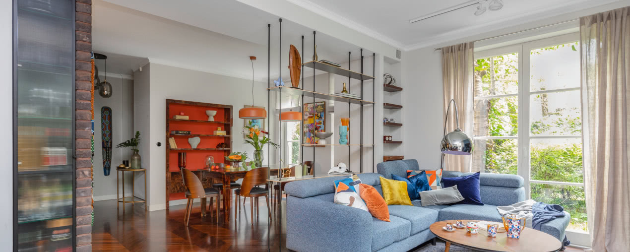 Klimatyczny dom w stylu vintage na warszawskim Żoliborzu