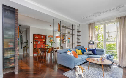 Klimatyczny dom w stylu vintage na warszawskim Żoliborzu